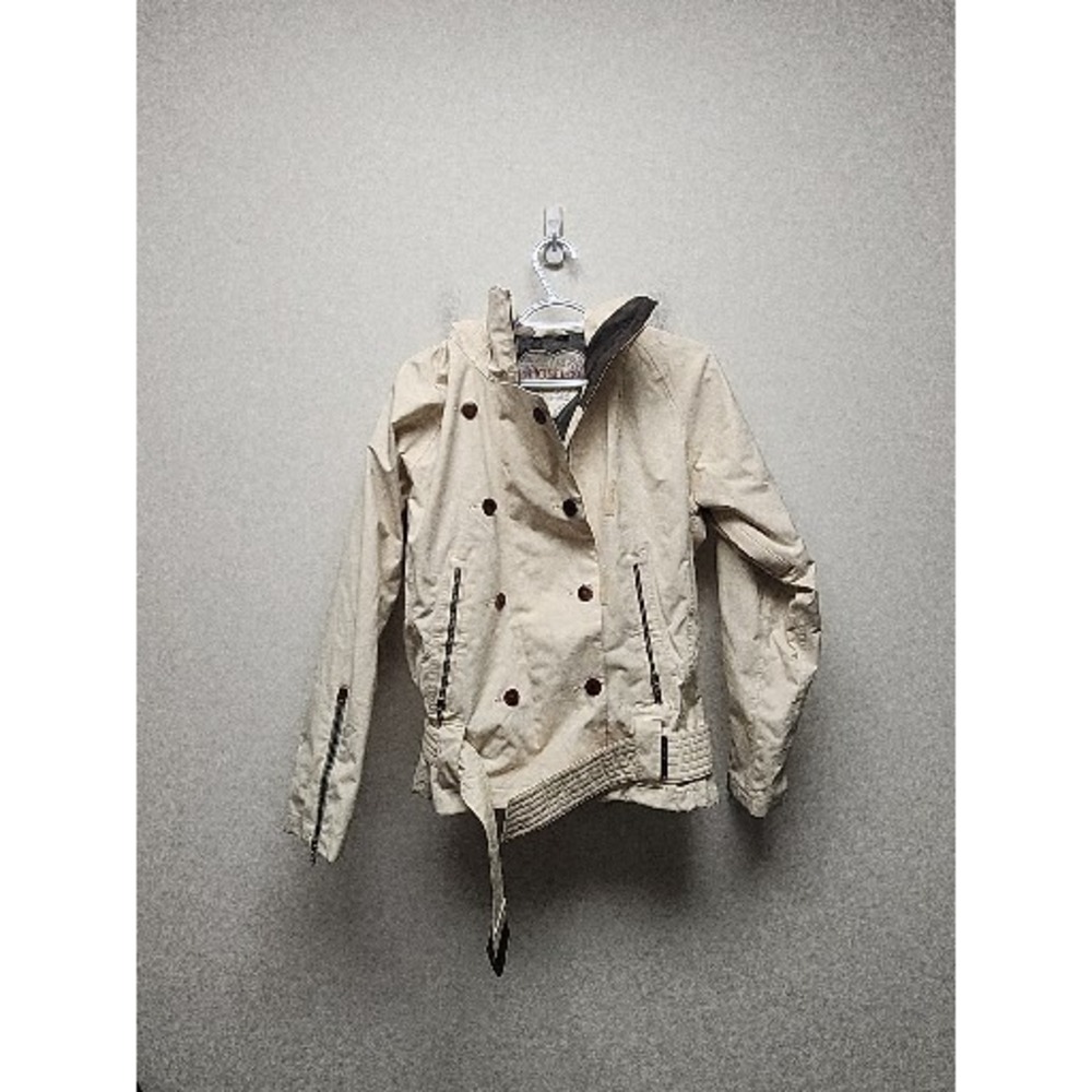 Holden‎ Snowboard Winter Jacket Women's Ivory Hoodie Jacket Size Small Lined